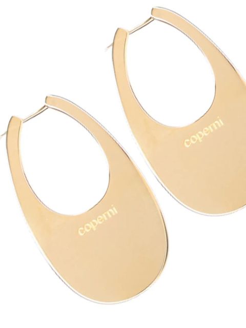 Coperni large Swipe earrings - Gold - zdjęcie produktu nr 2