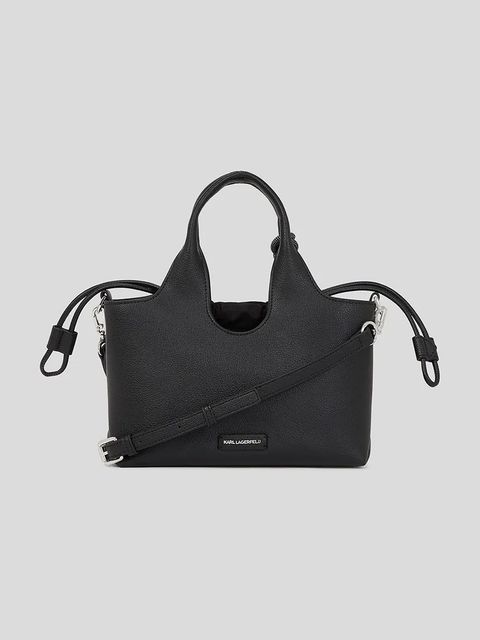 Karl Lagerfeld torebka IKON GRAINY kolor czarny A3W30098