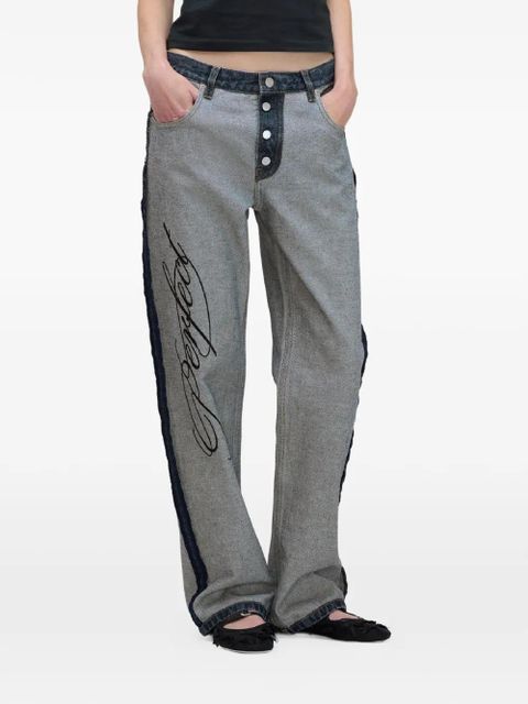 Marc Jacobs Perfect Imperfect stripe jeans - Grey