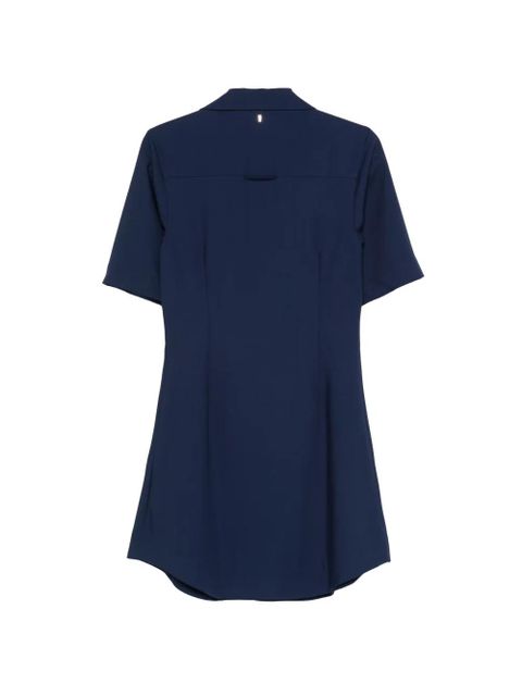 AMI Paris pocket A-line dress - Blue - zdjęcie produktu nr 2