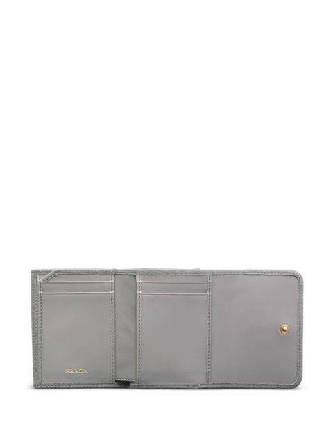 Prada small leather wallet - Grey