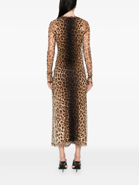 Sportmax animal print dress - Neutrals