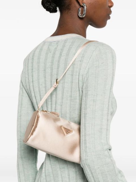 Prada logo-plaque mini bag - Neutrals - zdjęcie produktu nr 2