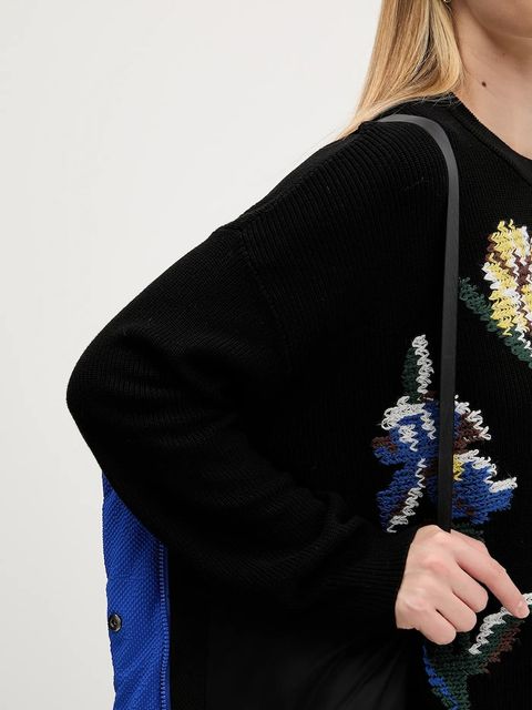 Desigual kurtka EXTRA CINTURON2 kolor niebieski zimowa 25WWEW24