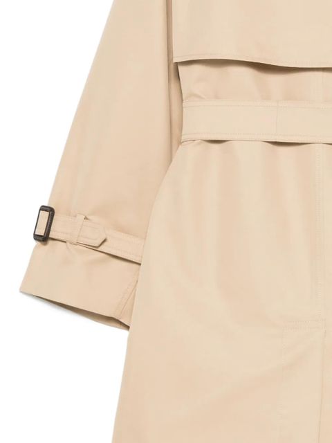 Weekend Max Mara double-breasted belted coat - Neutrals