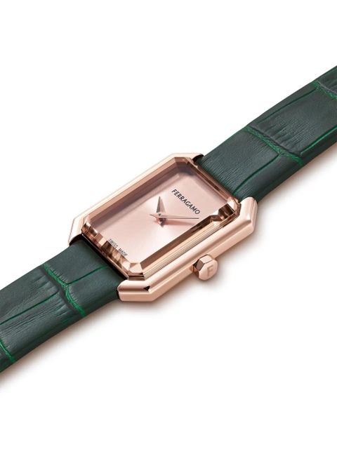 Ferragamo Crystal Tank 33.5mm - Pink