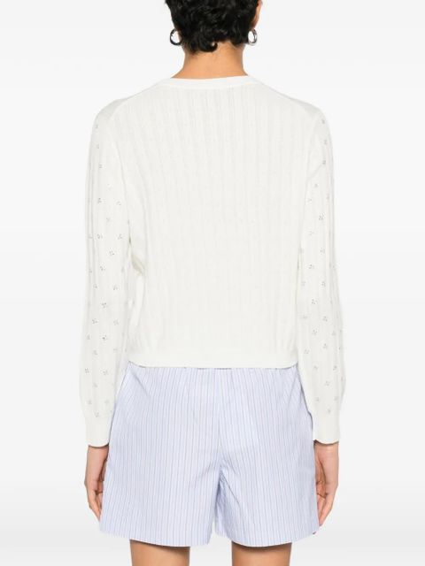 Maje wool top - White