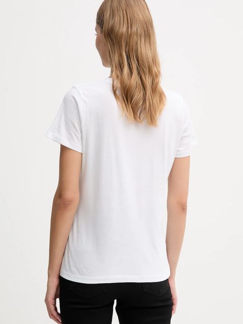 Dkny t-shirt damski kolor biały DJ4T1265 - zdjęcie produktu nr 2