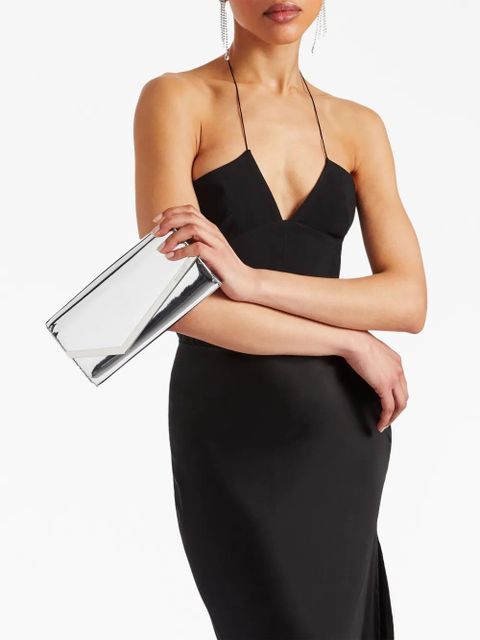 Jimmy Choo Emmie leather minibag - Silver - zdjęcie produktu nr 2