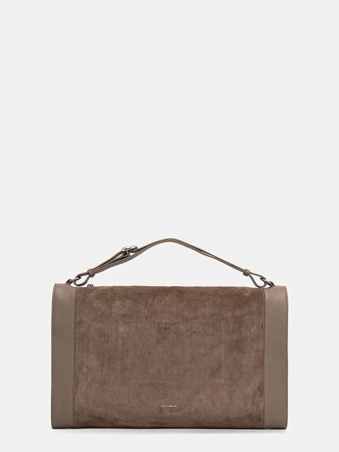 Coccinelle torebka skórzana ELINOR kolor beżowy E1.TL6.12.01.01 - zdjęcie produktu nr 1