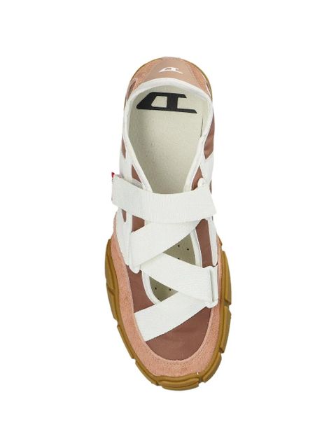 Diesel strap sneakers - Brown