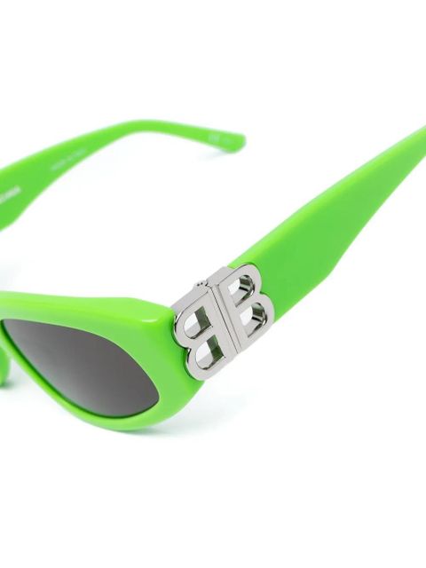 Balenciaga Eyewear BB0095S Cateye Sunglasses - Green