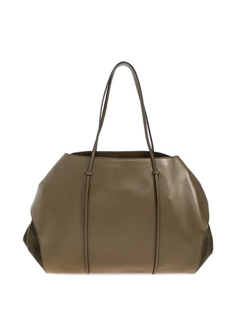 NEOUS Berenices suede tote bag - Green