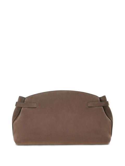 Ferragamo large Hug clutch bag - Brown