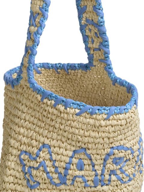 Marni crochet-embroidered shoulder bag - Neutrals