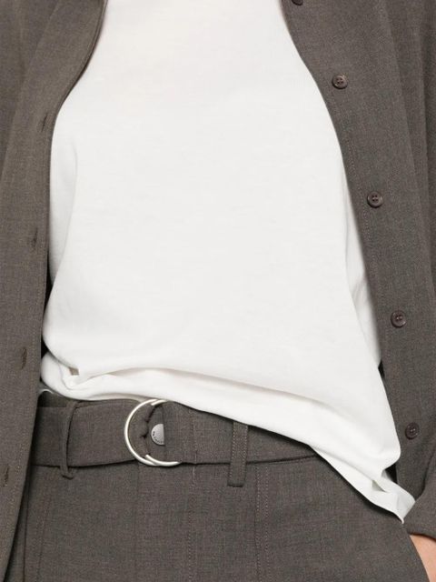 The Frankie Shop Harper Soft crew-neck T-shirt - White