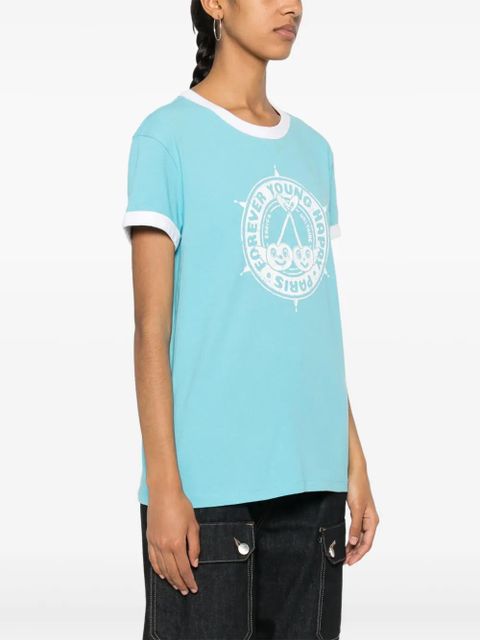 Zadig&Voltaire Walk Insignia cotton T-shirt - Blue