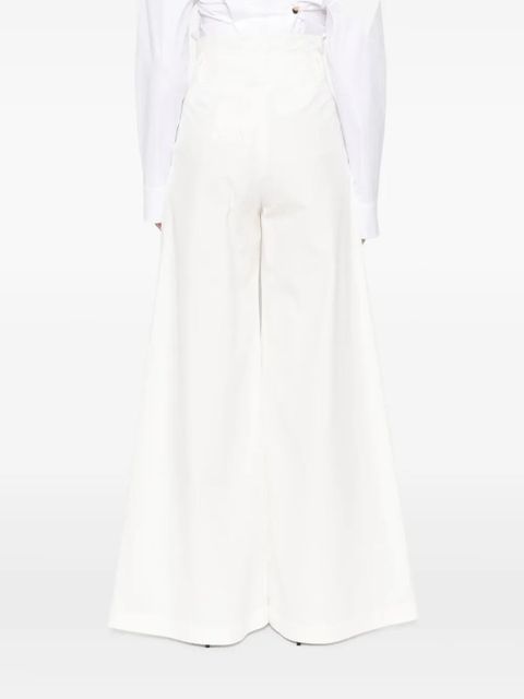 A.W.A.K.E. Mode wide-leg trousers - White