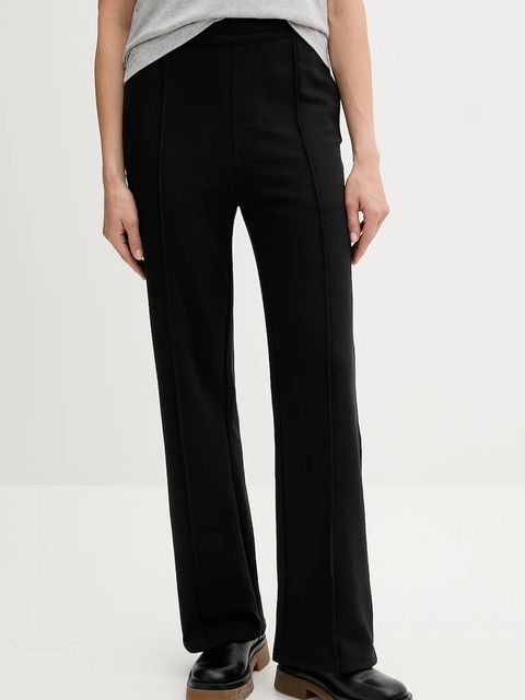 Calvin Klein Jeans spodnie dresowe damskie kolor czarny melanżowe LV047B240G - zdjęcie produktu nr 1