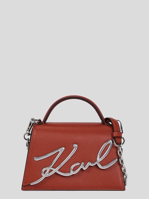 Karl Lagerfeld torebka K/SIGNATURE kolor brązowy A1W30038 - zdjęcie produktu nr 1