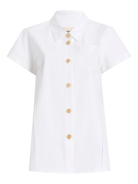 KHAITE button keefe top - White - zdjęcie produktu nr 1