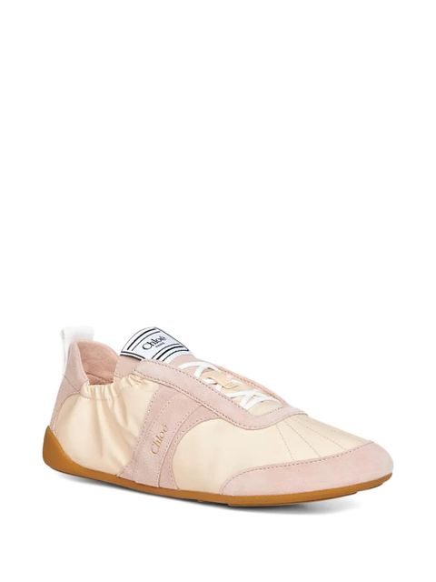 Chloé Kick lace-up sneakers - Neutrals