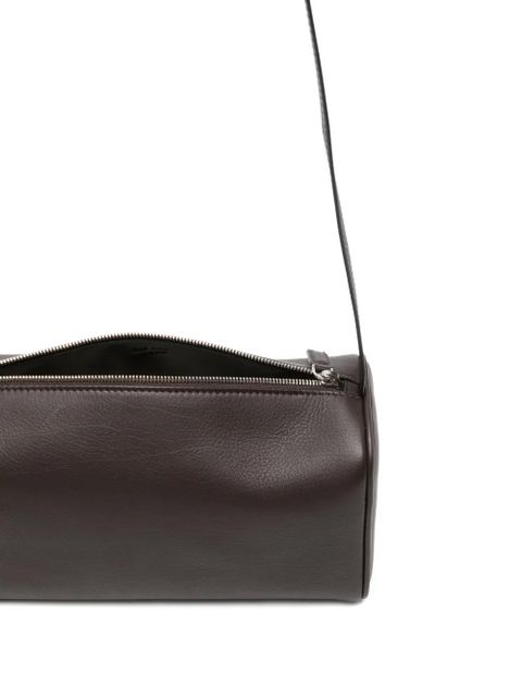 The Row 90's zip-closure crossbody bag - Brown