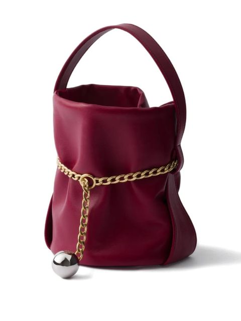 Prada mini Petit Sac Noir bucket bag - Red - zdjęcie produktu nr 2