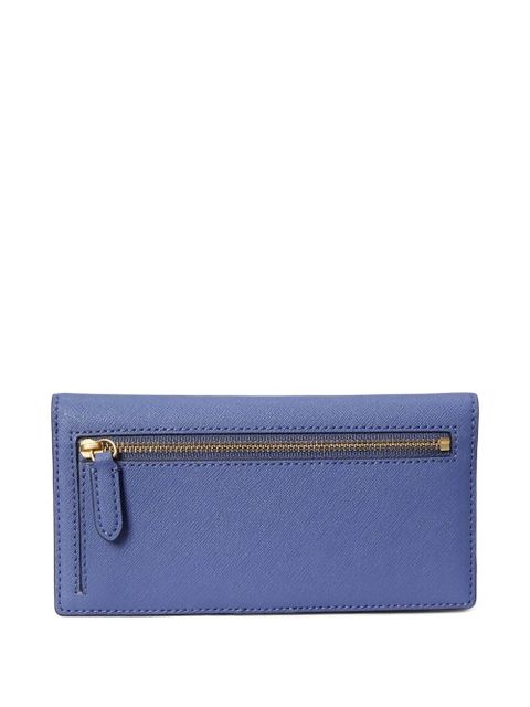 Lauren Ralph Lauren logo-plaque leather wallet - Blue - zdjęcie produktu nr 2