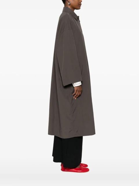 The Row Arwen single-breasted coat - Brown