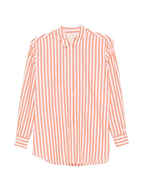 MC2 Saint Barth Brigitte striped shirt - Orange - zdjęcie produktu nr 1