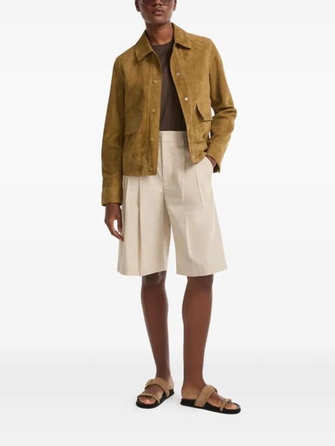 Yves Salomon double-sided lambskin jacket - Brown - zdjęcie produktu nr 2