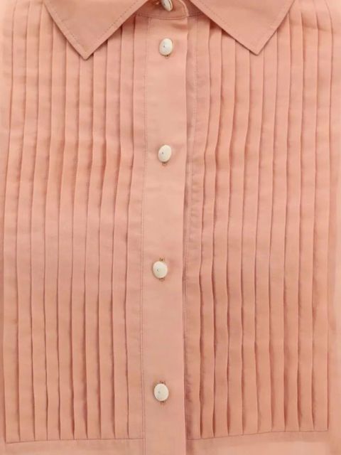 Golden Goose pleated shirt - Pink