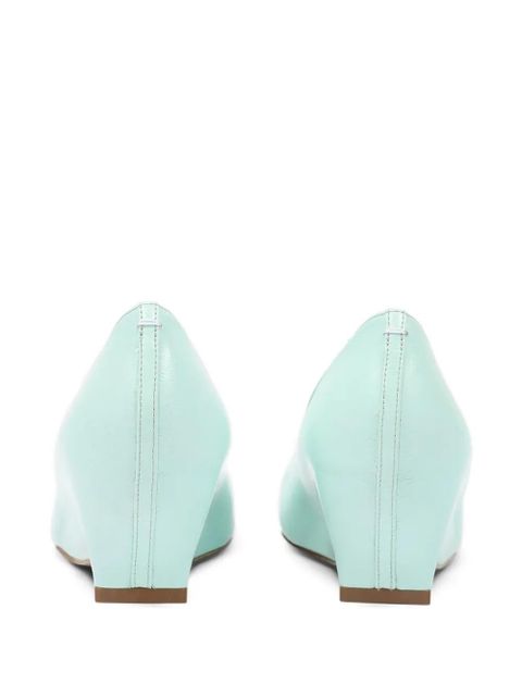 Maison Margiela leather pumps - Blue