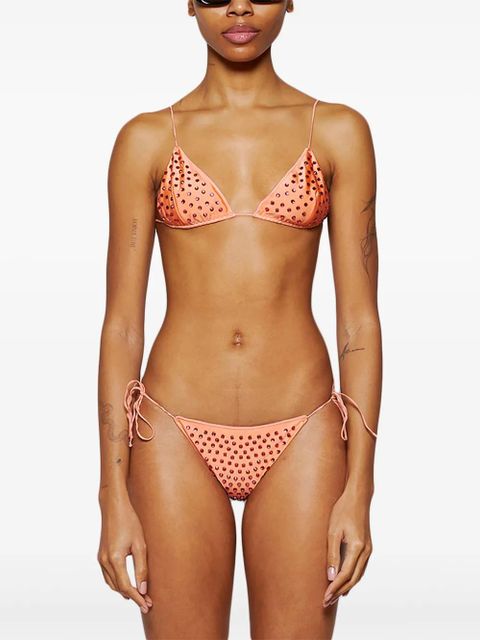 Oséree Gem crystal-embellished bikini - Pink