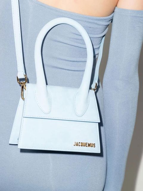 Jacquemus Le Chiquito Moyen tote bag - Blue - zdjęcie produktu nr 2