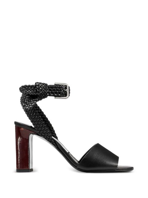 Jimmy Choo Rori braided buckled sandals - Black - zdjęcie produktu nr 1