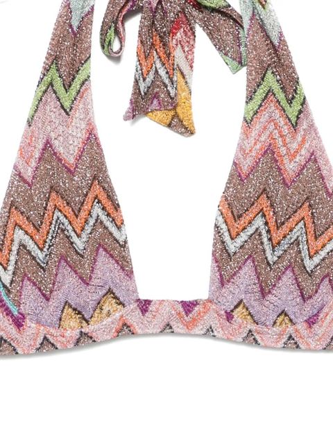 Missoni zigzag bikini - Brown