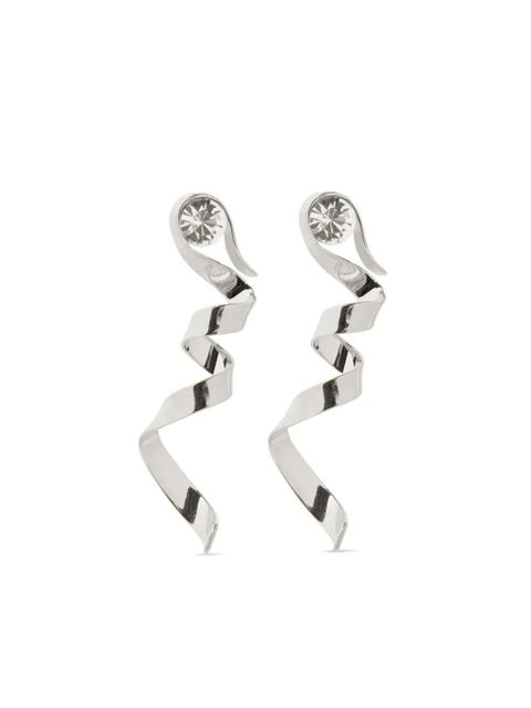 DRIES VAN NOTEN wave stud earrings - Silver - zdjęcie produktu nr 1