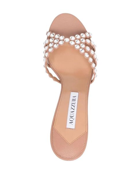 Aquazzura 75mm Tequila sandals - Neutrals