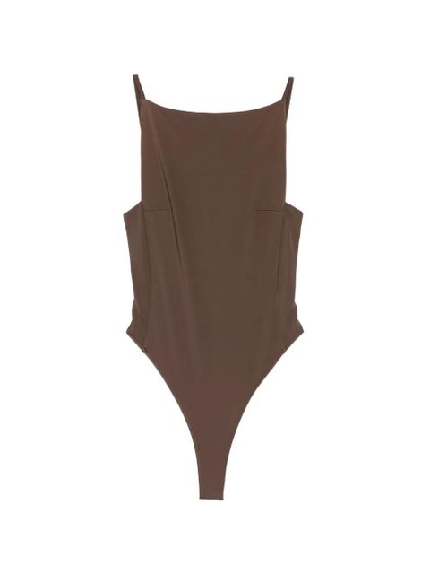 Jacquemus open-back swimsuit - Brown - zdjęcie produktu nr 1