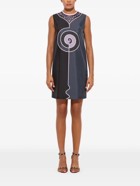 PUCCI Astro-print sleeveless dress - Black - zdjęcie produktu nr 2