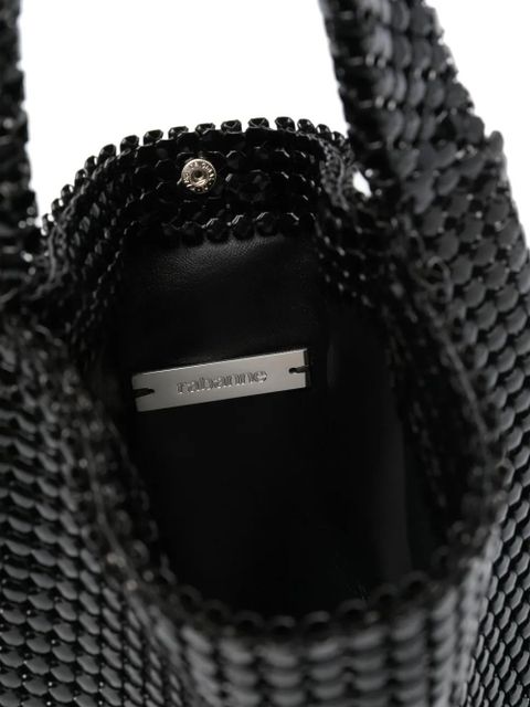 Rabanne Pixel tote bag - Black