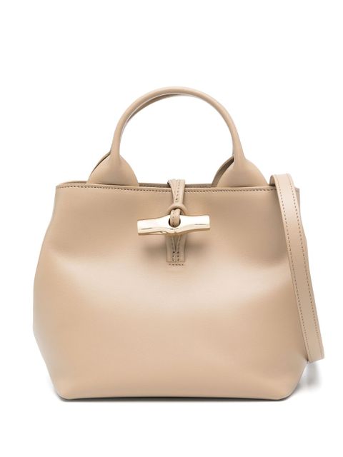 Longchamp small Le Roseau tote bag - Neutrals - zdjęcie produktu nr 1