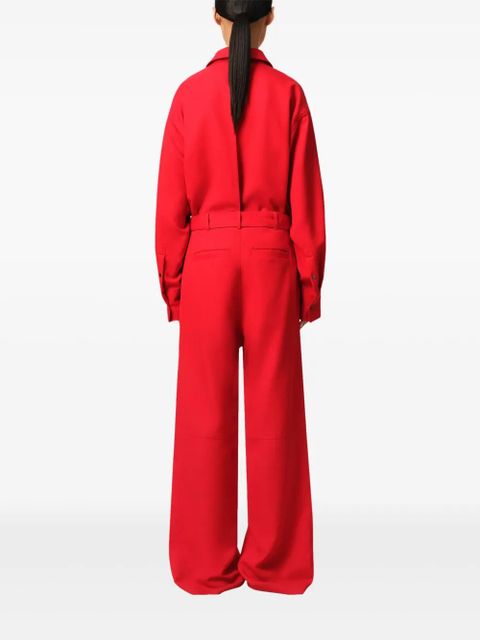 AMI Paris cargo trousers - Red