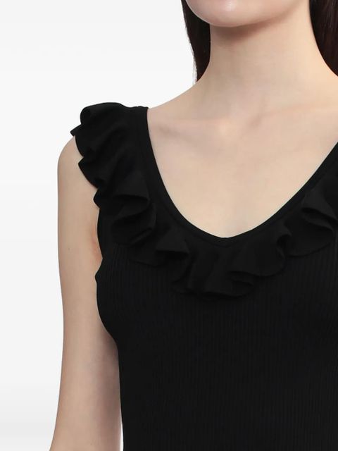 ZIMMERMANN fine-ribbed top - Black