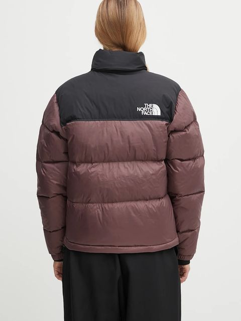 The North Face kurtka puchowa 1996 Retro Nuptse kolor brązowy zimowa NF0A3XEOCAI1
