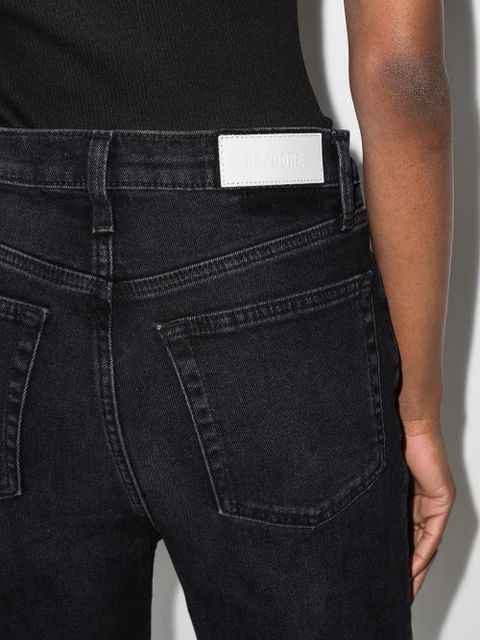 RE/DONE '70s Stone Pipe straight-leg jeans - Black