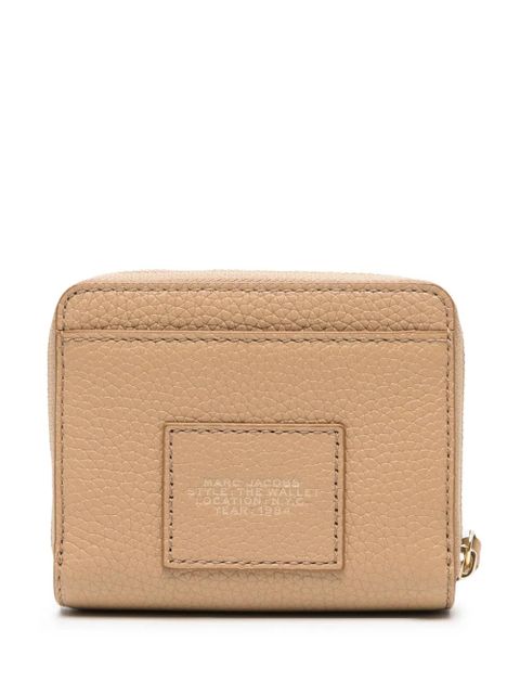 Marc Jacobs debossed-logo leather wallet - Neutrals