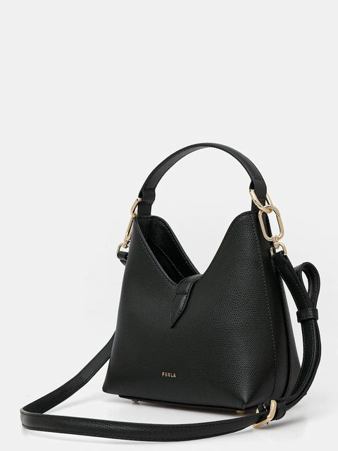 Furla torebka skórzana kolor zielony WE00876 ARE000 4491S - zdjęcie produktu nr 2